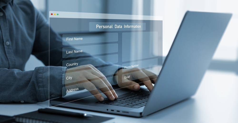 personal,data,information,management.digital,online,employee,form.,human,resource,concept.businessman